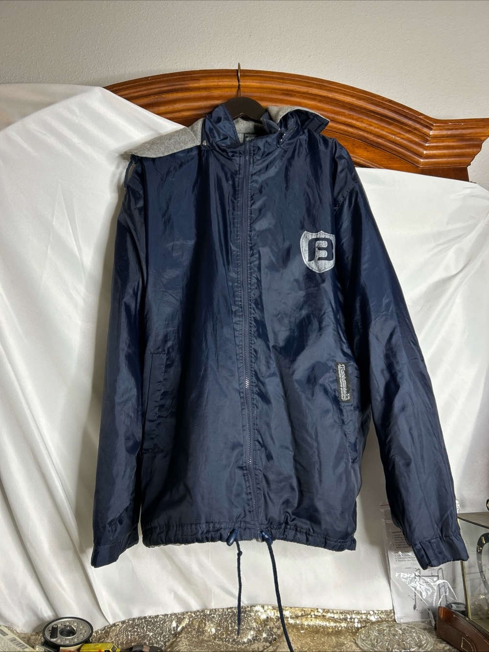 Bassaholics clothing fishing reversible hooded jacket Y2K Bassaholics Addicted